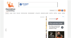 Desktop Screenshot of chevreuil.net